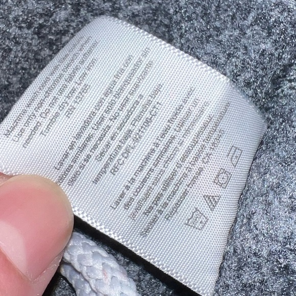 Fruit of Loom Split Bleach Dye Gray & Orange/ Cream Acid Wash Sweatpants Size L - Picture 12 of 12